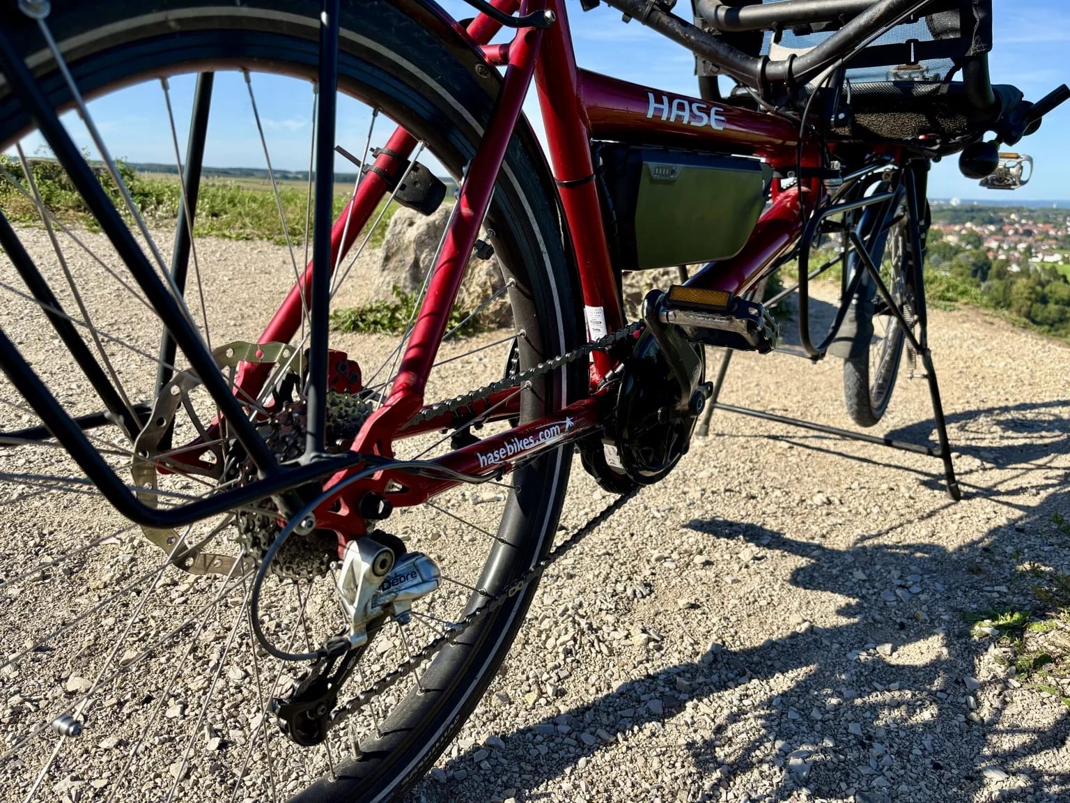 Bafang M215 Mittelmotor perfekt in den Hase Pino integriert